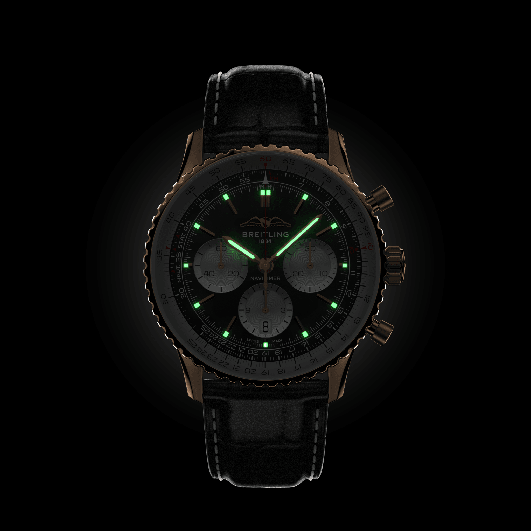 Men's watch / unisex BREITLING, Navitimer B01 Chronograph / 43mm, SKU: RB0138211B1P1 | watchphilosophy.co.uk
