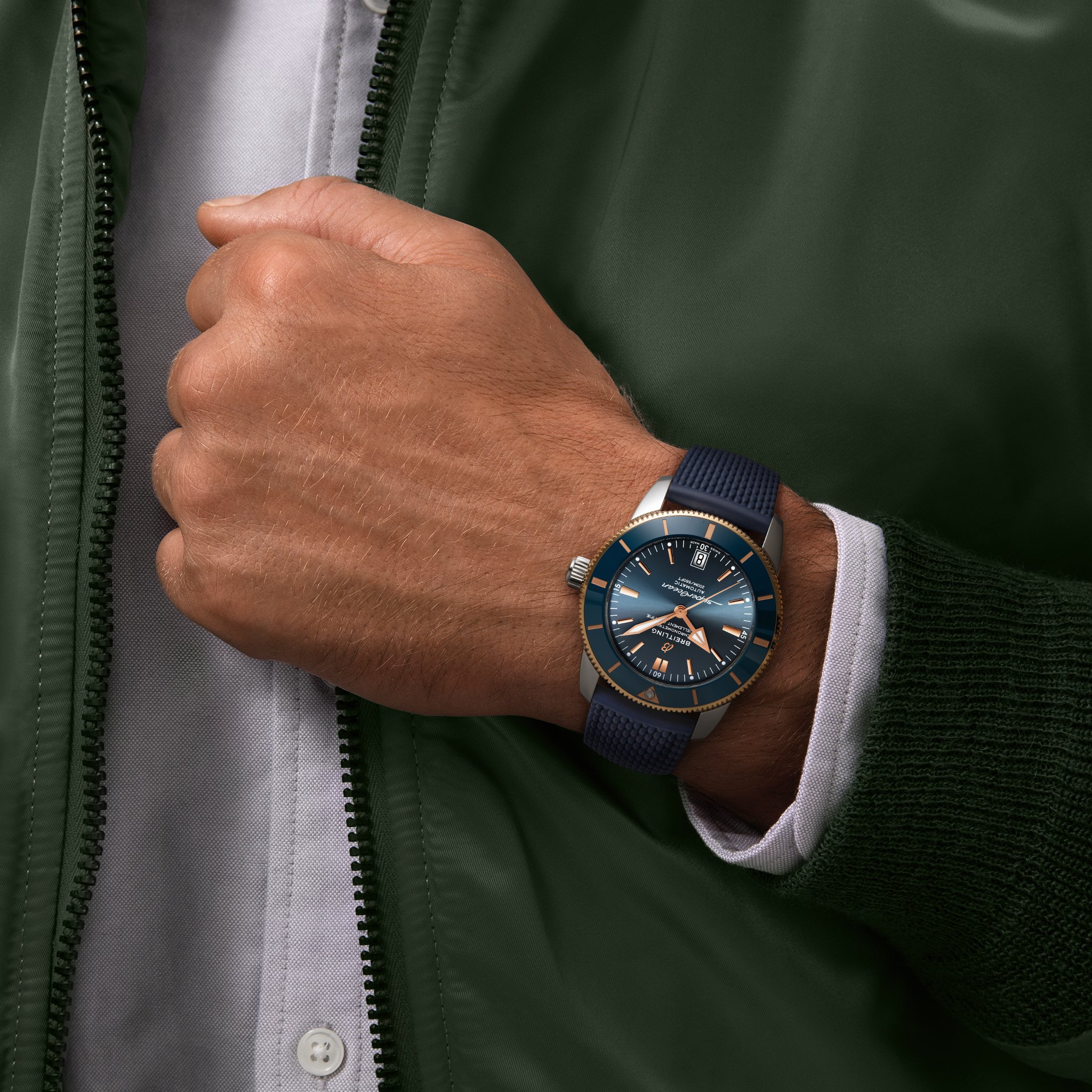Men's watch / unisex BREITLING, Superocean Heritage II B20 / 42mm, SKU: UB2010161C1S1 | watchphilosophy.co.uk