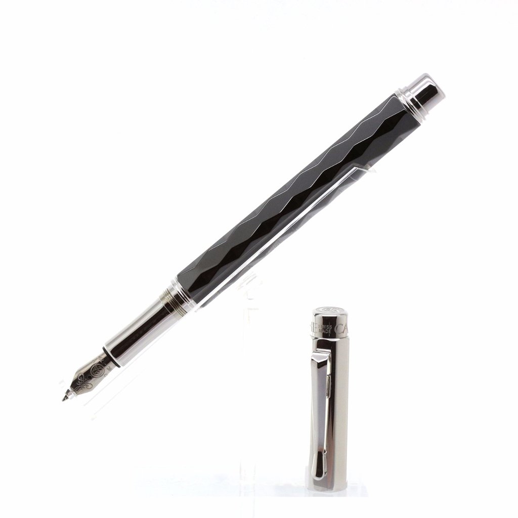 CARAN D’ACHE, Varius Ceramic Black Fountain Pen, SKU: 4490.109 | watchphilosophy.co.uk