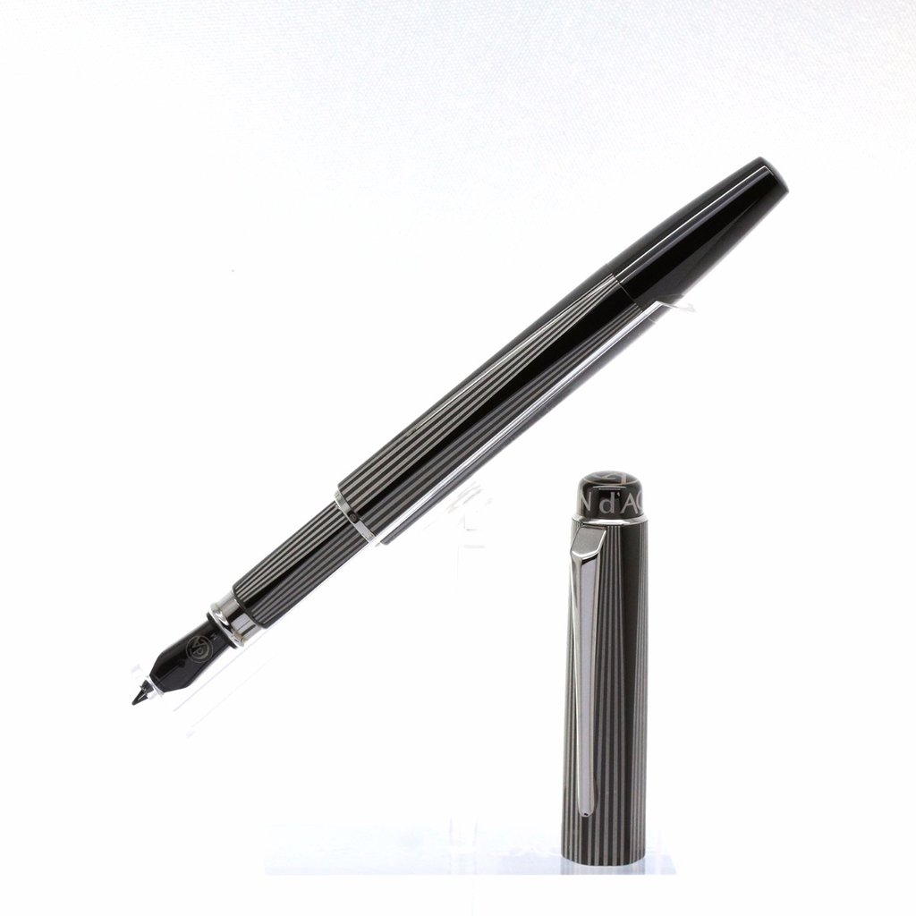 CARAN D’ACHE, RNX.316 PVD Black Version Fountain Pen, SKU: 4590.080 | watchphilosophy.co.uk
