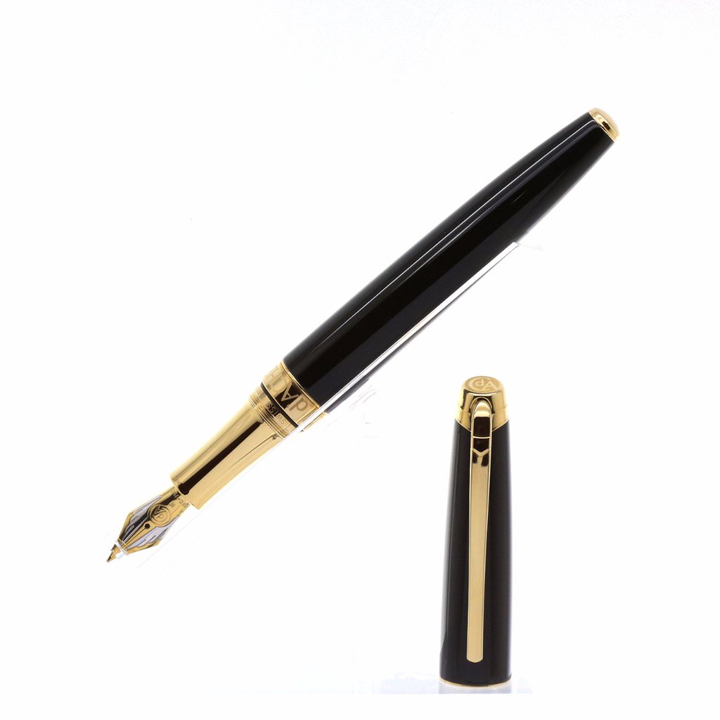  CARAN D’ACHE, Léman Ebony Black Fountain Pen, SKU: 4799.282 | watchphilosophy.co.uk